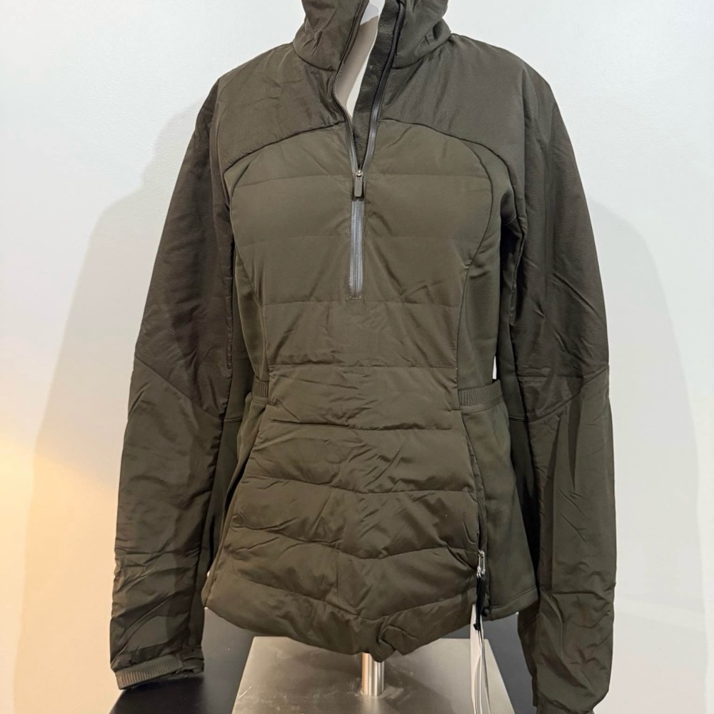 lululemon athletica Dark Green down Jacket-NEW!